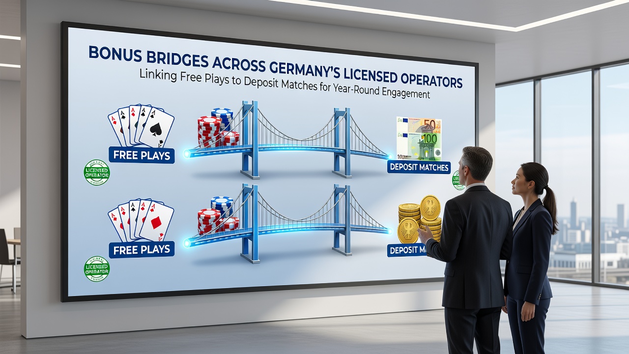 Grafik zu Verknüpfungen von Freispielen und Einzahlungsmatches