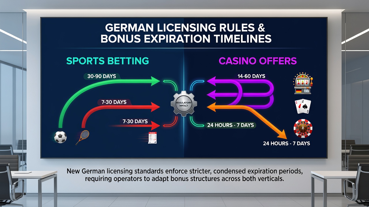 Vergleich von Bonusfristen zwischen Sportwetten und Casinoangeboten unter deutscher Lizenz
