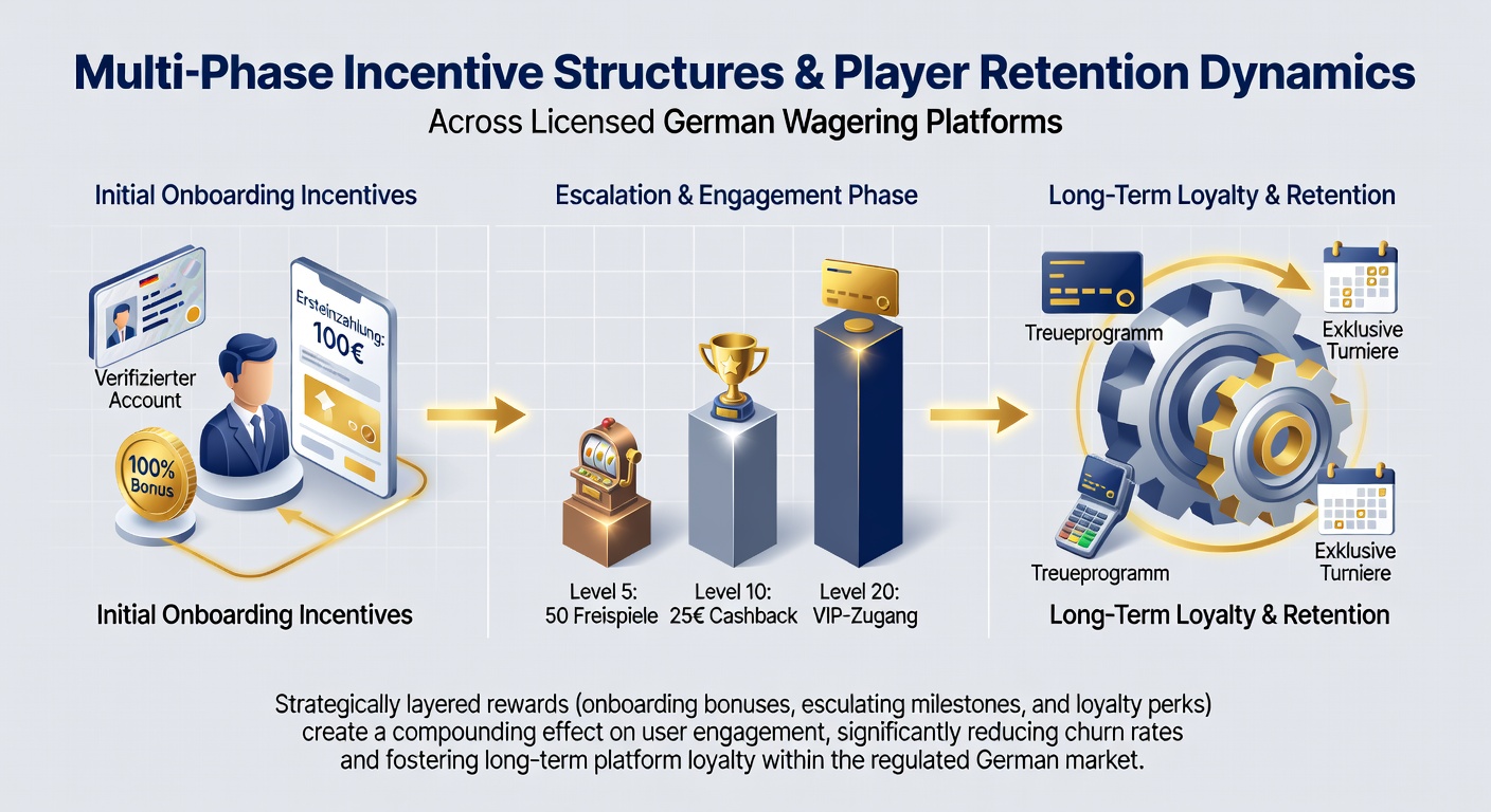 Analyse der Auswirkungen mehrphasiger Anreize auf die langfristige Spielerbindung mit Diagrammen und Nutzerstatistiken